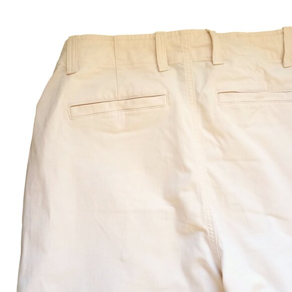 GAP Downtown Khaki Women's Pants - Size 10, Regenerative Cotton Beige Chinos - Picture 3 of 12